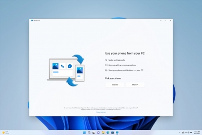 Microsoft rolls out Phone Link for iOS on Windows 11 with iMessage support | Microsoft rolls out Phone Link for iOS on Windows 11 with iMessage support