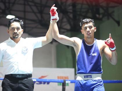 Youth Men's National Boxing: Vishesh stuns Asian junior champion Krrish Pal to enter semis | Youth Men's National Boxing: Vishesh stuns Asian junior champion Krrish Pal to enter semis