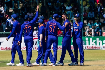 IND v ZIM, 1st ODI: Axar, Deepak, Prasidh pick three wickets each as India bowl out Zimbabwe for 189 | IND v ZIM, 1st ODI: Axar, Deepak, Prasidh pick three wickets each as India bowl out Zimbabwe for 189