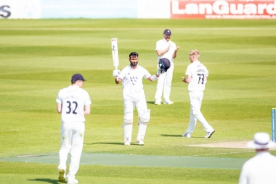 Pujara becomes second Indian after Azhar to make two double hundreds in county cricket | Pujara becomes second Indian after Azhar to make two double hundreds in county cricket
