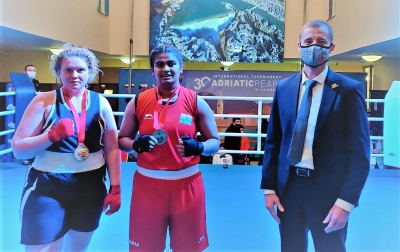 Adriatic Pear boxing: Hard-working Alfiya wins first gold for India | Adriatic Pear boxing: Hard-working Alfiya wins first gold for India