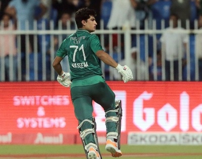 Asia Cup 2022: Naseem Shah hit last-over sixes with a bat borrowed from Hasnain | Asia Cup 2022: Naseem Shah hit last-over sixes with a bat borrowed from Hasnain