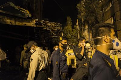 Death toll reaches 36 in building collapse in Iran | Death toll reaches 36 in building collapse in Iran