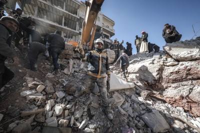 UN continues quake-related aid to Syria | UN continues quake-related aid to Syria
