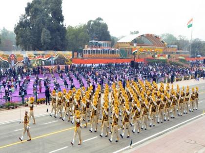 CISF adjudged 'best marching contingent' in Republic Day-2022 parade | CISF adjudged 'best marching contingent' in Republic Day-2022 parade