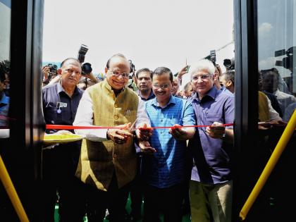 Soon Delhi will be among cities having maximum electric buses: Kejriwal | Soon Delhi will be among cities having maximum electric buses: Kejriwal Soon Delhi will be among cities having maximum electric buses: Kejriwal | Soon Delhi will be among cities having maximum electric buses: Kejriwal