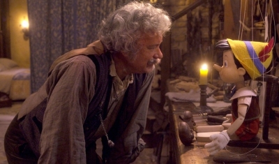 'Pinocchio' first look shows scruffy, white-haired Tom Hanks playing Geppetto | 'Pinocchio' first look shows scruffy, white-haired Tom Hanks playing Geppetto
