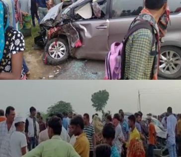 7 pilgrims dead in Gujarat road accident | 7 pilgrims dead in Gujarat road accident 7 pilgrims dead in Gujarat road accident | 7 pilgrims dead in Gujarat road accident