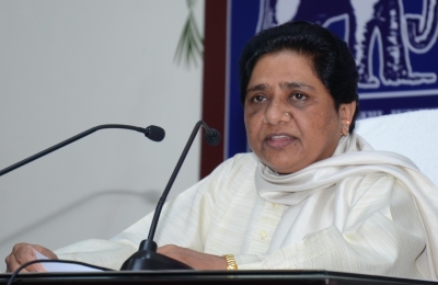 Mayawati for action against BJP MP for assault on Dalit official | Mayawati for action against BJP MP for assault on Dalit official