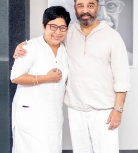 Kamal Haasan congratulates 'Sembi' team, praises actress Kovai Sarala | Kamal Haasan congratulates 'Sembi' team, praises actress Kovai Sarala