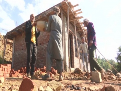 J-K: Construction work of first community hall in Upper Thanoa Panchayat in Udhampur underway | J-K: Construction work of first community hall in Upper Thanoa Panchayat in Udhampur underway