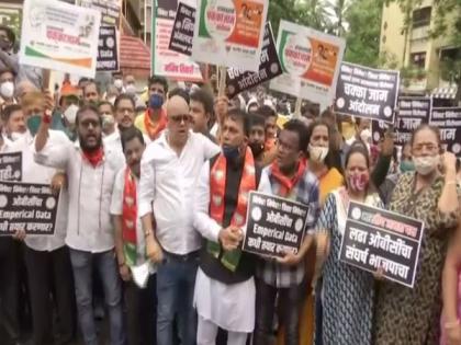 Maharashtra: Fadnavis, BJP workers detained during protest to demand OBC quota in local bodies | Maharashtra: Fadnavis, BJP workers detained during protest to demand OBC quota in local bodies