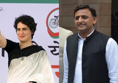 How Akhilesh and Priyanka are twinning in UP politics | How Akhilesh and Priyanka are twinning in UP politics
