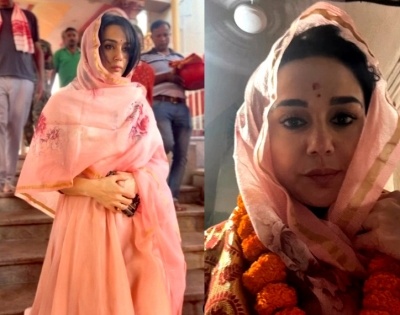 Preity visits Kamakhya temple after staying up all night, feels 'peace & calm' | Preity visits Kamakhya temple after staying up all night, feels 'peace & calm'