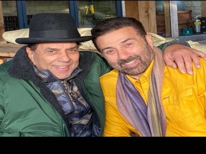 Dharmendra thanks son Sunny for taking him to Himachal on vacation | Dharmendra thanks son Sunny for taking him to Himachal on vacation