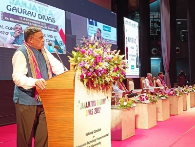 Science, technology can empower tribal community: Arjun Munda | Science, technology can empower tribal community: Arjun Munda
