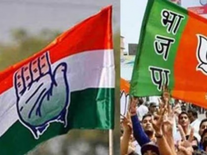 Early trends show BJP leading in MP, Raj; Cong ahead in 2 | Early trends show BJP leading in MP, Raj; Cong ahead in 2