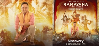 Author Amish Tripathi to host travel-mythology show 'Legends of the Ramayana with Amish' | Author Amish Tripathi to host travel-mythology show 'Legends of the Ramayana with Amish'