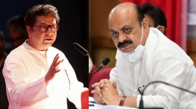 Raj Thackeray asks Bommai to 'shut up'; Cong smells plot to breakup Maha | Raj Thackeray asks Bommai to 'shut up'; Cong smells plot to breakup Maha Raj Thackeray asks Bommai to 'shut up'; Cong smells plot to breakup Maha | Raj Thackeray asks Bommai to 'shut up'; Cong smells plot to breakup Maha