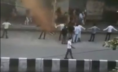 Delhi violence: Residents form human chain for safety of schoolkids | Delhi violence: Residents form human chain for safety of schoolkids Delhi violence: Residents form human chain for safety of schoolkids | Delhi violence: Residents form human chain for safety of schoolkids