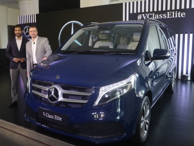 Mercedes-Benz launches Rs 1.10 cr luxury MPV in India | Mercedes-Benz launches Rs 1.10 cr luxury MPV in India