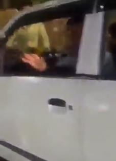 Ghaziabad: Car drags man on bonnet for 4 km; 2 arrested | Ghaziabad: Car drags man on bonnet for 4 km; 2 arrested Ghaziabad: Car drags man on bonnet for 4 km; 2 arrested | Ghaziabad: Car drags man on bonnet for 4 km; 2 arrested