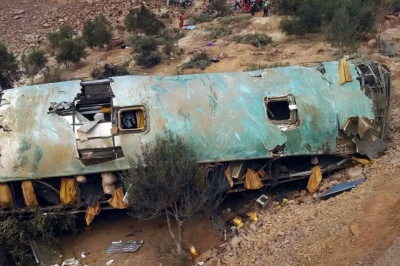 27 dead in Peru bus accident | 27 dead in Peru bus accident