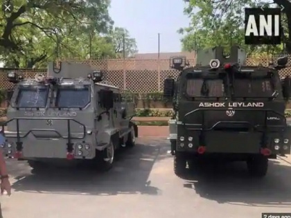 Ashok Leyland delivers light bullet proof vehicles to IAF | Ashok Leyland delivers light bullet proof vehicles to IAF