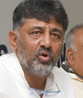 Ex-BJP Minister demands arrest of K'taka Cong chief Shivakumar | Ex-BJP Minister demands arrest of K'taka Cong chief Shivakumar