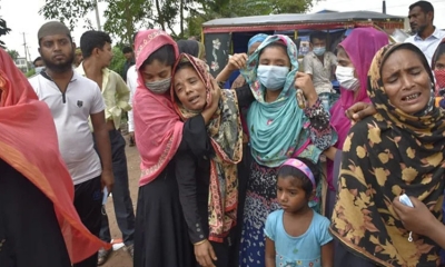52 killed, over 100 missing in massive Bangladesh food factory blaze | 52 killed, over 100 missing in massive Bangladesh food factory blaze