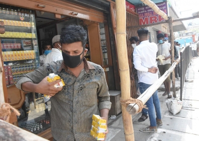 Liquor shops to re-open in Telangana with 16% price hike | Liquor shops to re-open in Telangana with 16% price hike