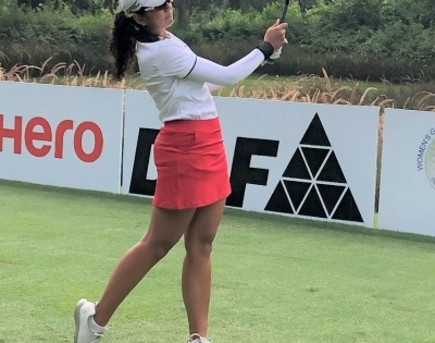 Gaurika finishes with a hat-trick of birdies to take 6-shot lead over Pranavi in 13th leg of WPGT | Gaurika finishes with a hat-trick of birdies to take 6-shot lead over Pranavi in 13th leg of WPGT
