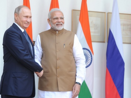 Putin calls PM Modi 'great friend of Russia' | Putin calls PM Modi 'great friend of Russia'