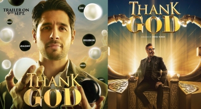 'Thank God' makers drop Ajay Devgn, Sid Malhotra's character posters | 'Thank God' makers drop Ajay Devgn, Sid Malhotra's character posters