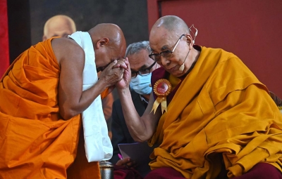 Chinese spy reportedly present during Dalai Lama's sermon in Bodh Gaya | Chinese spy reportedly present during Dalai Lama's sermon in Bodh Gaya