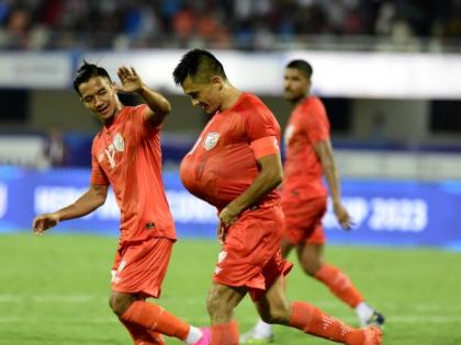 Sunil Chhetri announces wife's pregnancy in style after scoring 86th goal for India | Sunil Chhetri announces wife's pregnancy in style after scoring 86th goal for India