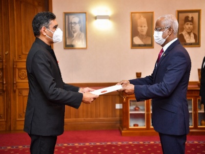 Maldives: New Indian High Commissioner presents credentials to President Ibrahim Mohamed Solih | Maldives: New Indian High Commissioner presents credentials to President Ibrahim Mohamed Solih
