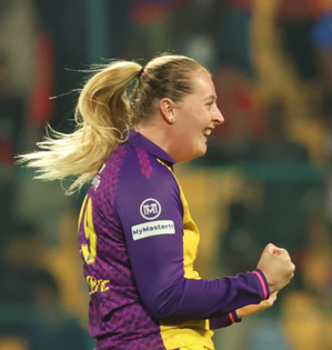 WPL 2025: Ecclestone leads UP Warriorz to first-ever Super Over victory against RCB | WPL 2025: Ecclestone leads UP Warriorz to first-ever Super Over victory against RCB