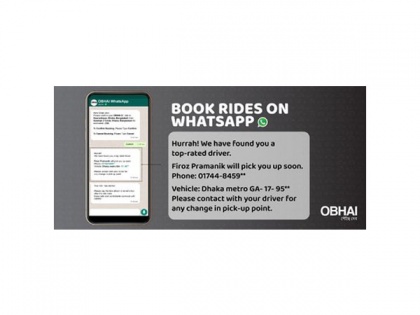 Ridesharing App OBHAI on WhatsApp launched in Bangladesh | Ridesharing App OBHAI on WhatsApp launched in Bangladesh