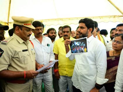 TDP, YSRCP play blame game for violence during Lokesh’s padayatra | TDP, YSRCP play blame game for violence during Lokesh’s padayatra
