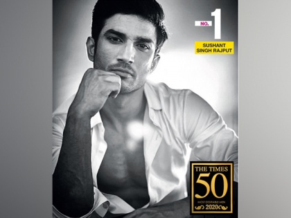 Sushant Singh Rajput tops The Times 50 Most Desirable Men 2020 list | Sushant Singh Rajput tops The Times 50 Most Desirable Men 2020 list