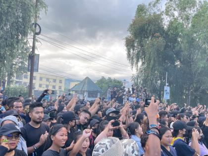 Manipur Horror: Braving rain, tribals demand punishment for perpetrators, separate administration | Manipur Horror: Braving rain, tribals demand punishment for perpetrators, separate administration Manipur Horror: Braving rain, tribals demand punishment for perpetrators, separate administration | Manipur Horror: Braving rain, tribals demand punishment for perpetrators, separate administration
