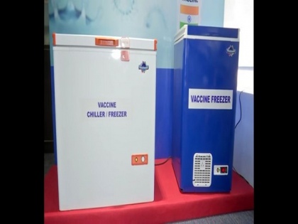 In a first, COVID-19 vaccine storage freezer, powered by hybrid renewable energy launched in Hyderabad | In a first, COVID-19 vaccine storage freezer, powered by hybrid renewable energy launched in Hyderabad