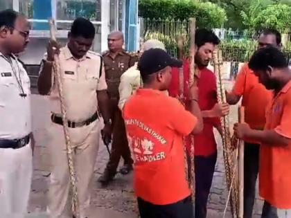 TTD defends decision to provide sticks to devotees following leopard attacks | TTD defends decision to provide sticks to devotees following leopard attacks