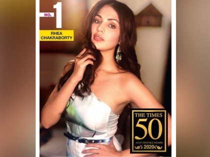 Rhea Chakraborty tops The Times 50 Most Desirable Women 2020 list | Rhea Chakraborty tops The Times 50 Most Desirable Women 2020 list