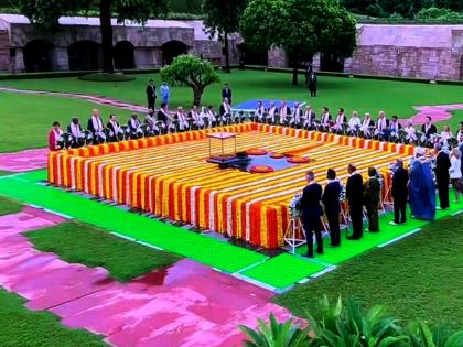 World leaders pay tribute to Mahatma Gandhi at Rajghat | World leaders pay tribute to Mahatma Gandhi at Rajghat World leaders pay tribute to Mahatma Gandhi at Rajghat | World leaders pay tribute to Mahatma Gandhi at Rajghat