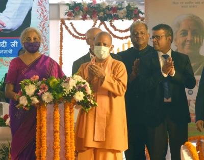 Sitharaman confers awards on CBIC officers in UP | Sitharaman confers awards on CBIC officers in UP Sitharaman confers awards on CBIC officers in UP | Sitharaman confers awards on CBIC officers in UP