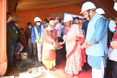 Sitharaman lays foundation of ADB-aided projects in Assam | Sitharaman lays foundation of ADB-aided projects in Assam