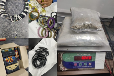 Delhi-NCR bound courier from Africa with 1.2 kg heroin seized at IGI Airport | Delhi-NCR bound courier from Africa with 1.2 kg heroin seized at IGI Airport