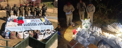 Large cache of explosives recovered in Mizoram | Large cache of explosives recovered in Mizoram
